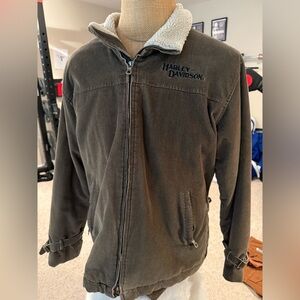 ❤️ Harley-Davidson Men's Dark Gray Bomber Jacket